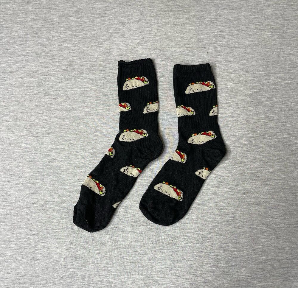 Kohl’s Men’s Tacos Graphic Crew Socks